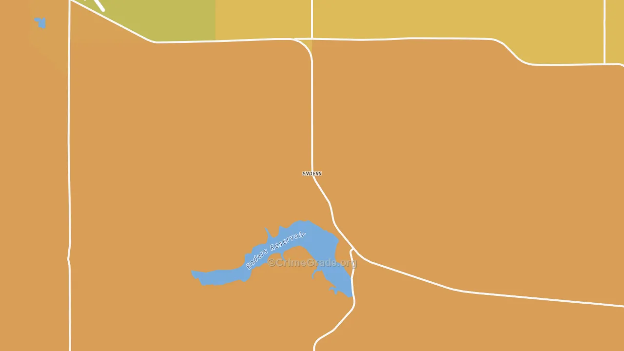 Enders, NE Map of Assault Rates