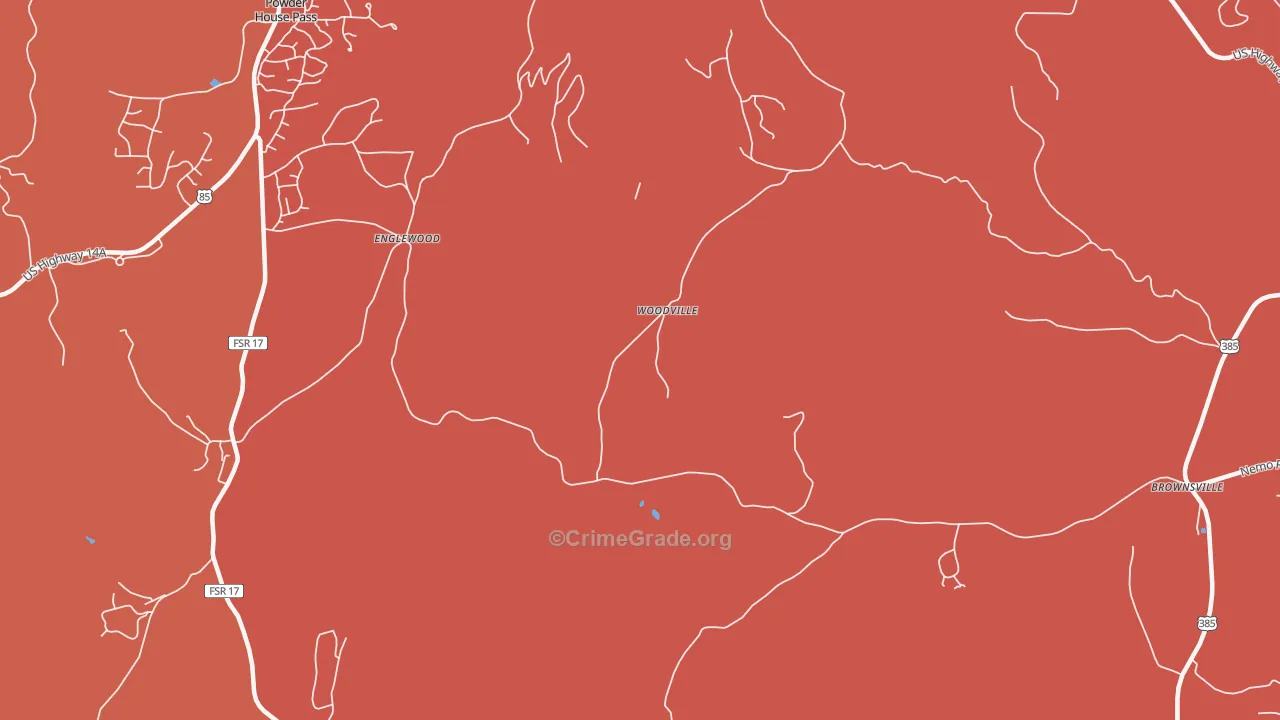 Englewood, SD Map of Assault Rates