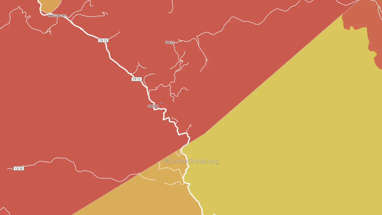 Enoch, WV Map of Assault Rates