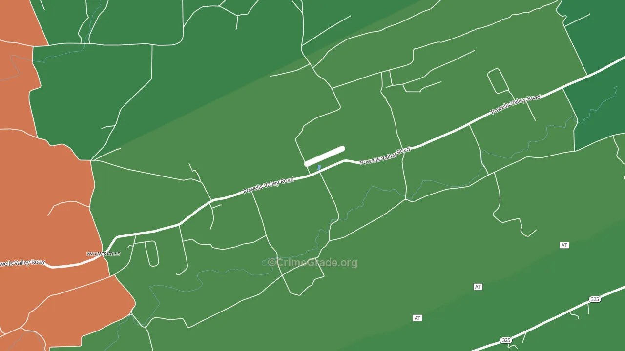 Enterline, PA Map of Assault Rates