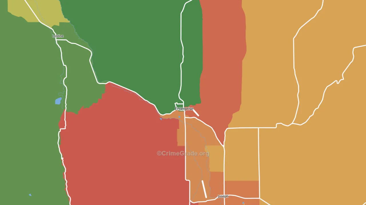 Enterprise, OR Map of Assault Rates