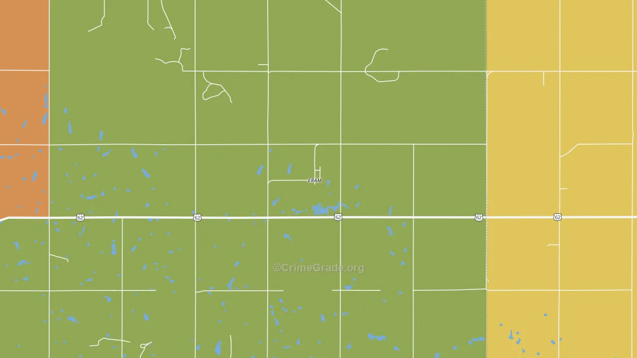 Eram, OK Map of Assault Rates