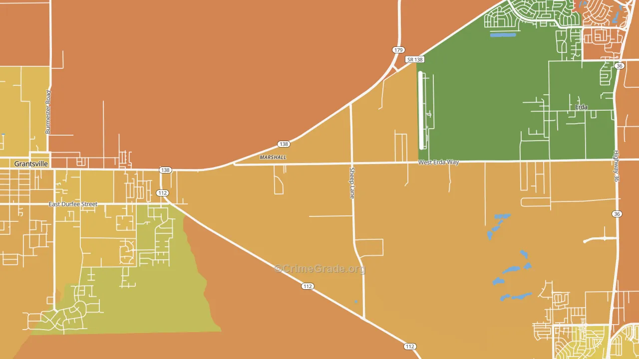 Erda, UT Map of Assault Rates