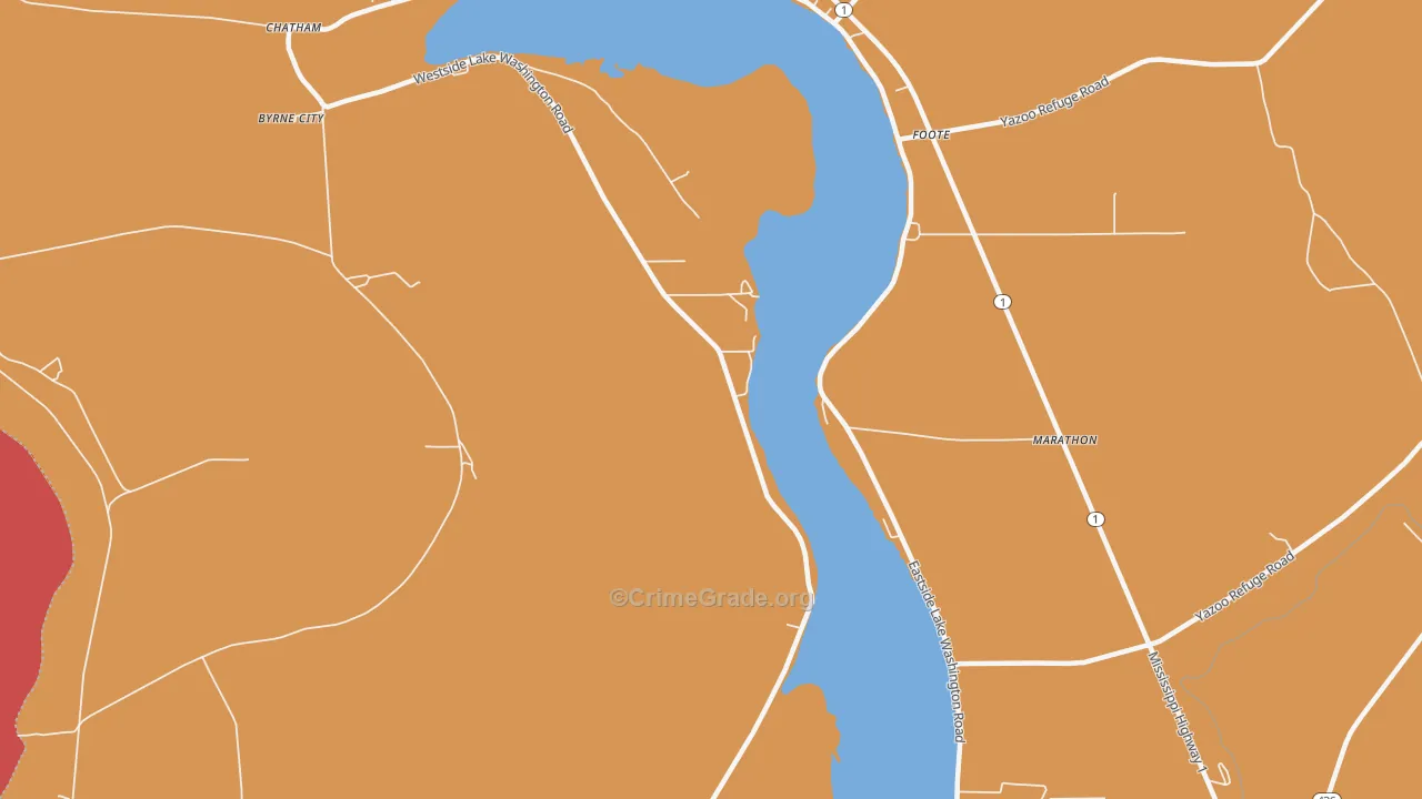 Erwin, MS Map of Assault Rates