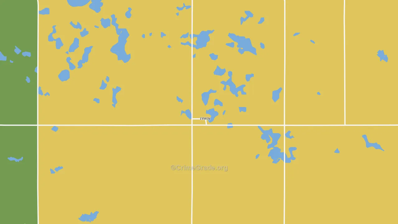 Erwin, SD Map of Assault Rates