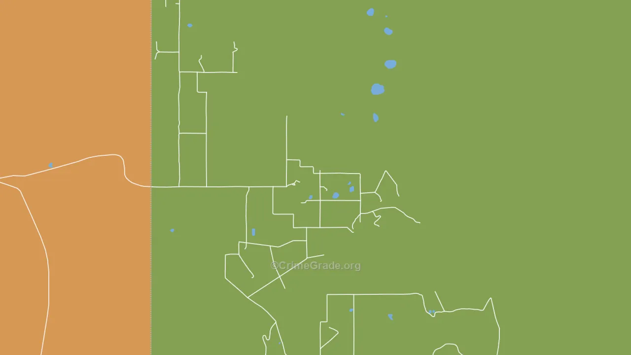 Escudilla Bonita, NM Map of Assault Rates