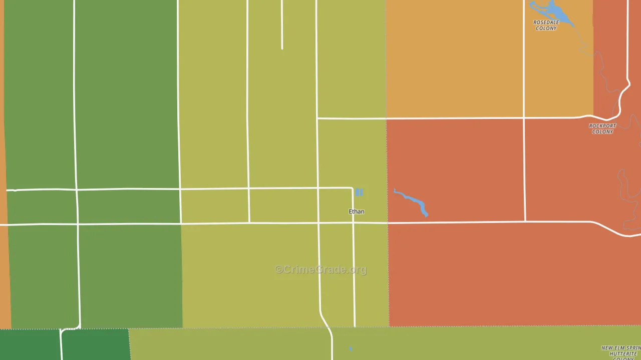 Ethan, SD Map of Assault Rates