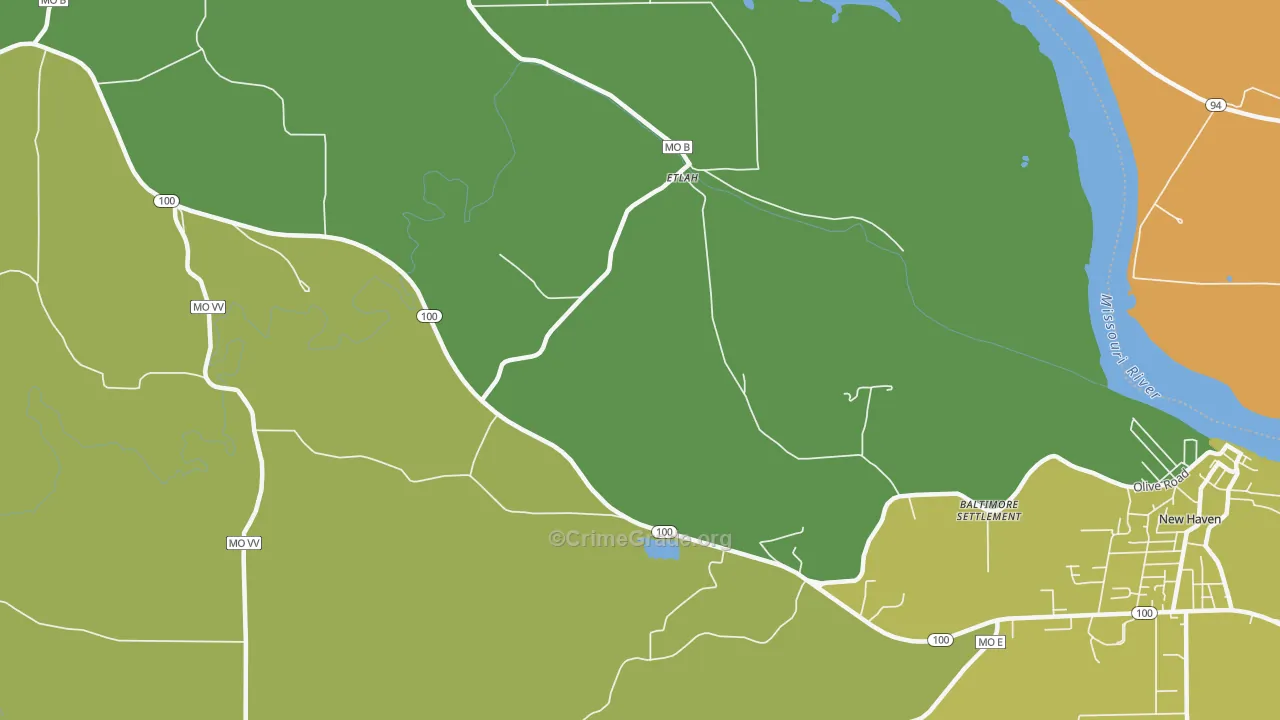 Etlah, MO Map of Assault Rates