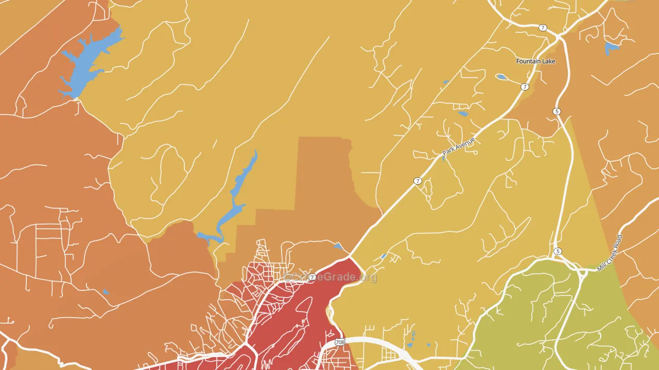 Euclid Heights, AR Map of Assault Rates