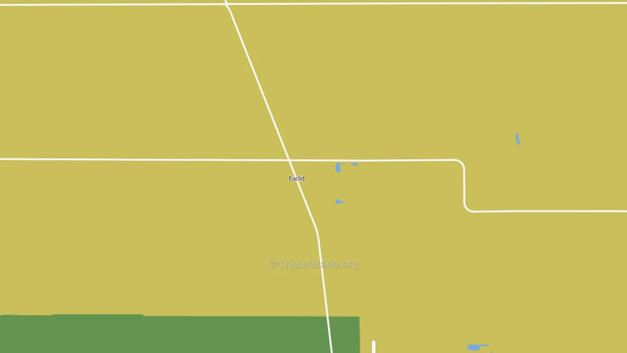 Euclid, MN Map of Assault Rates