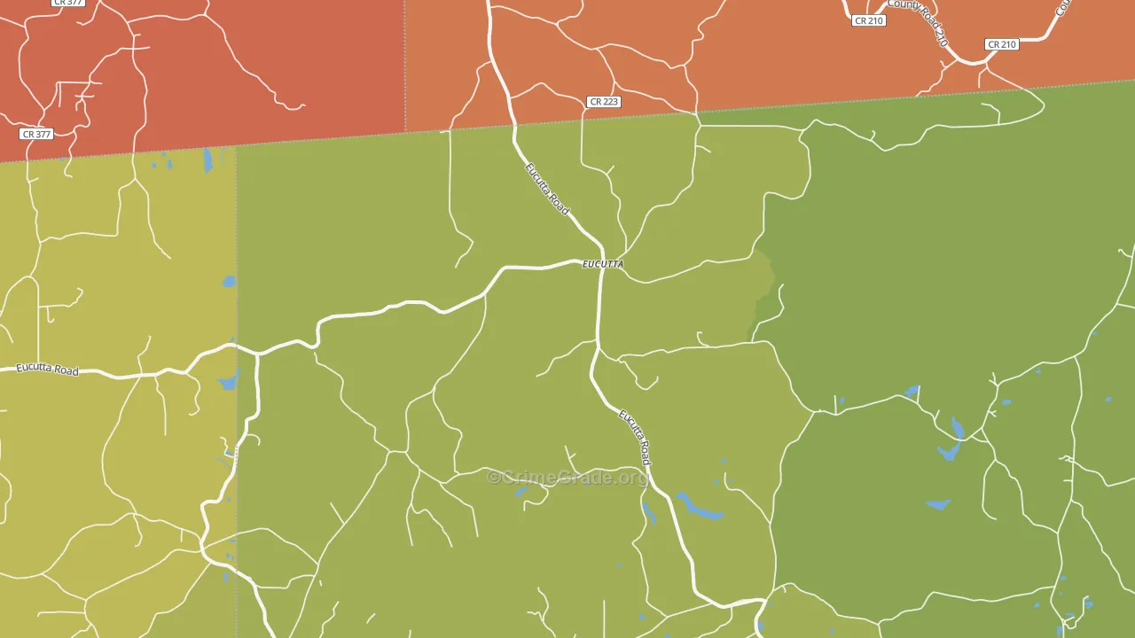 Eucutta, MS Map of Assault Rates
