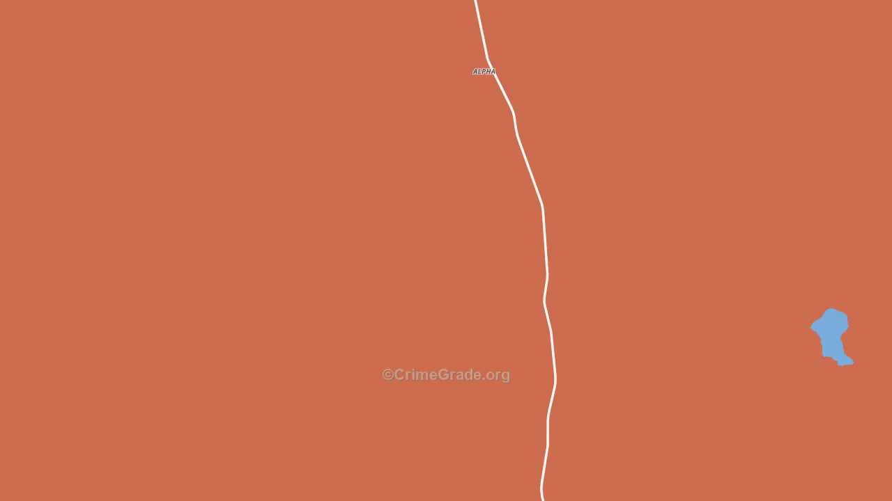 Eureka County, NV Map of Assault Rates