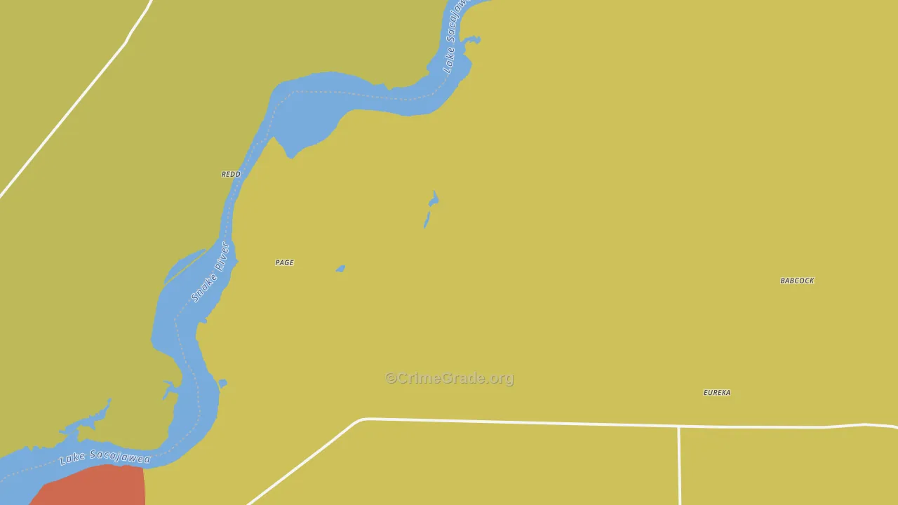 Eureka, WA Map of Assault Rates