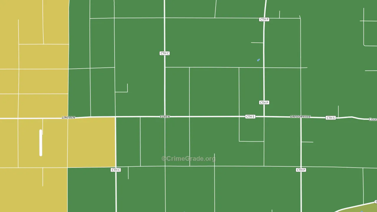 Euren, WI Map of Assault Rates
