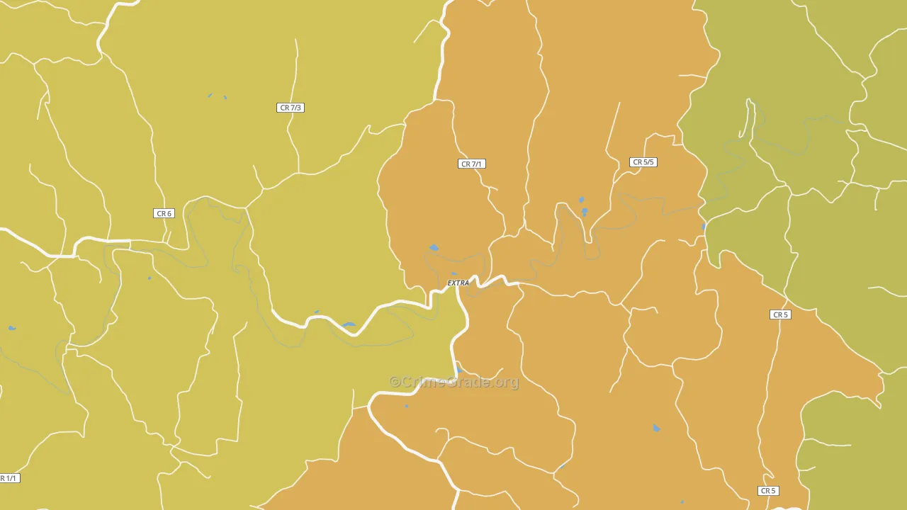 Extra, WV Map of Assault Rates