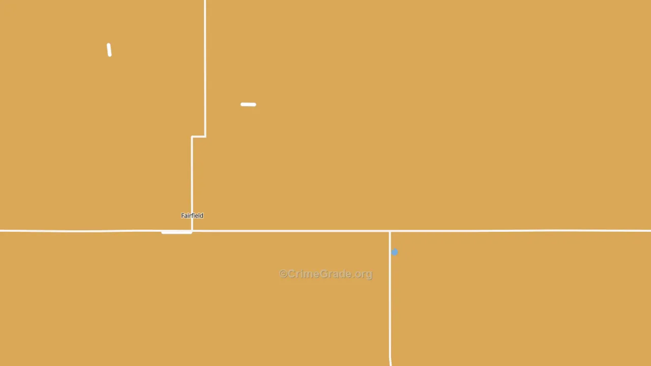 Fairfield, ID Map of Assault Rates