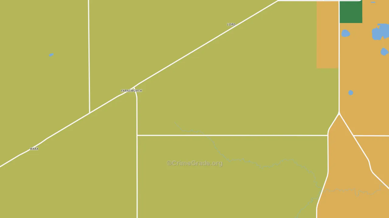 Farnsworth, TX Map of Assault Rates