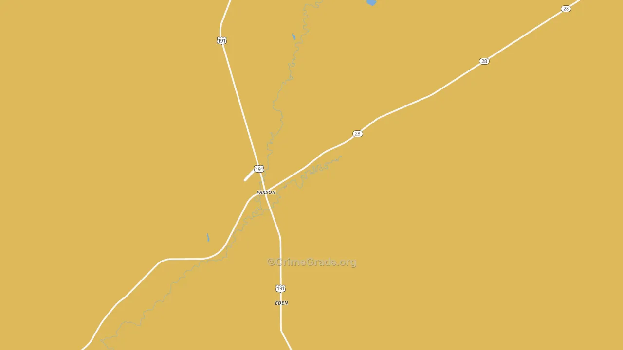 Farson, WY Map of Assault Rates