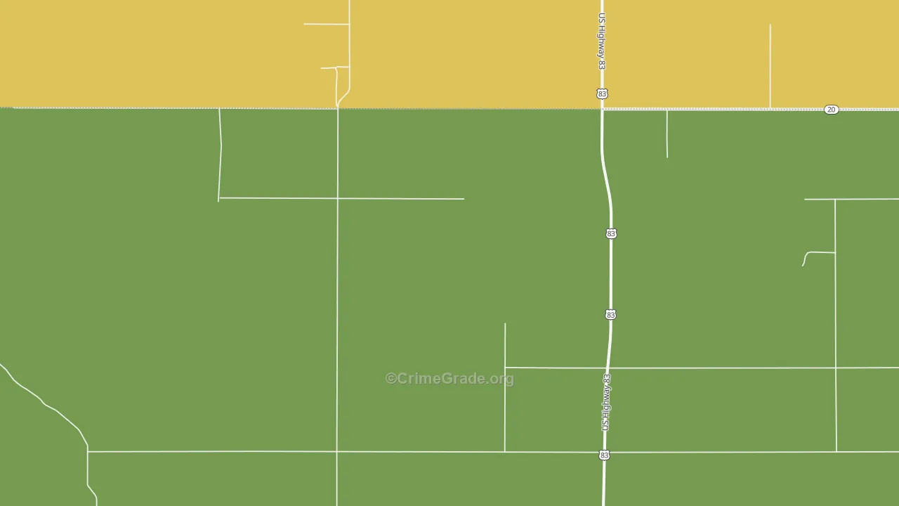 Fayette, SD Map of Assault Rates