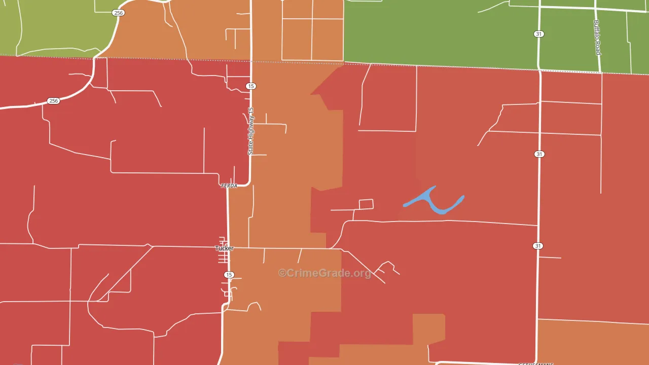 Ferda, AR Map of Assault Rates