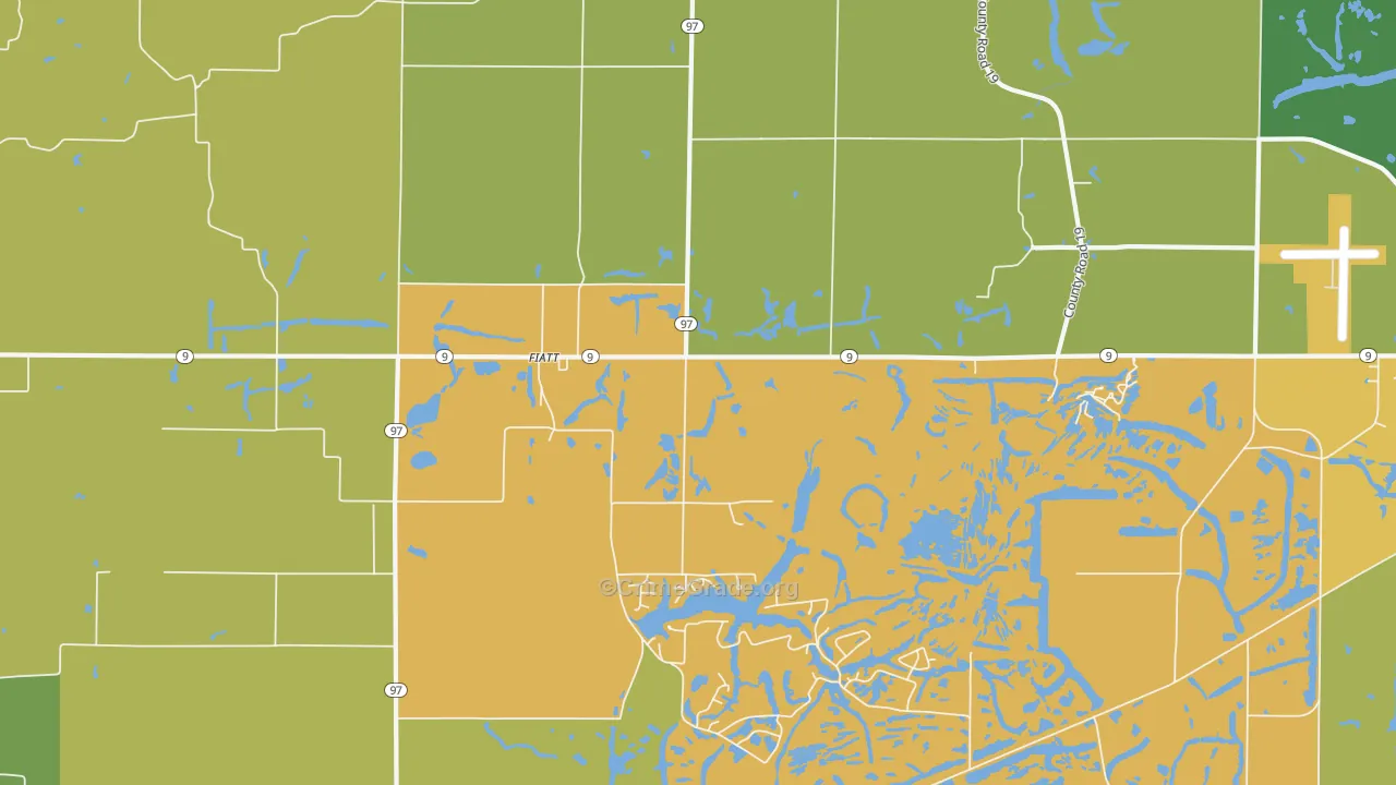 Fiatt, IL Map of Assault Rates