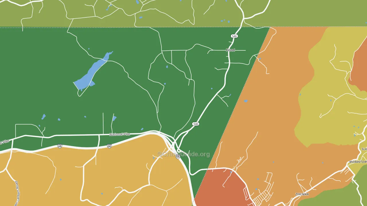 Finzel, MD Map of Assault Rates