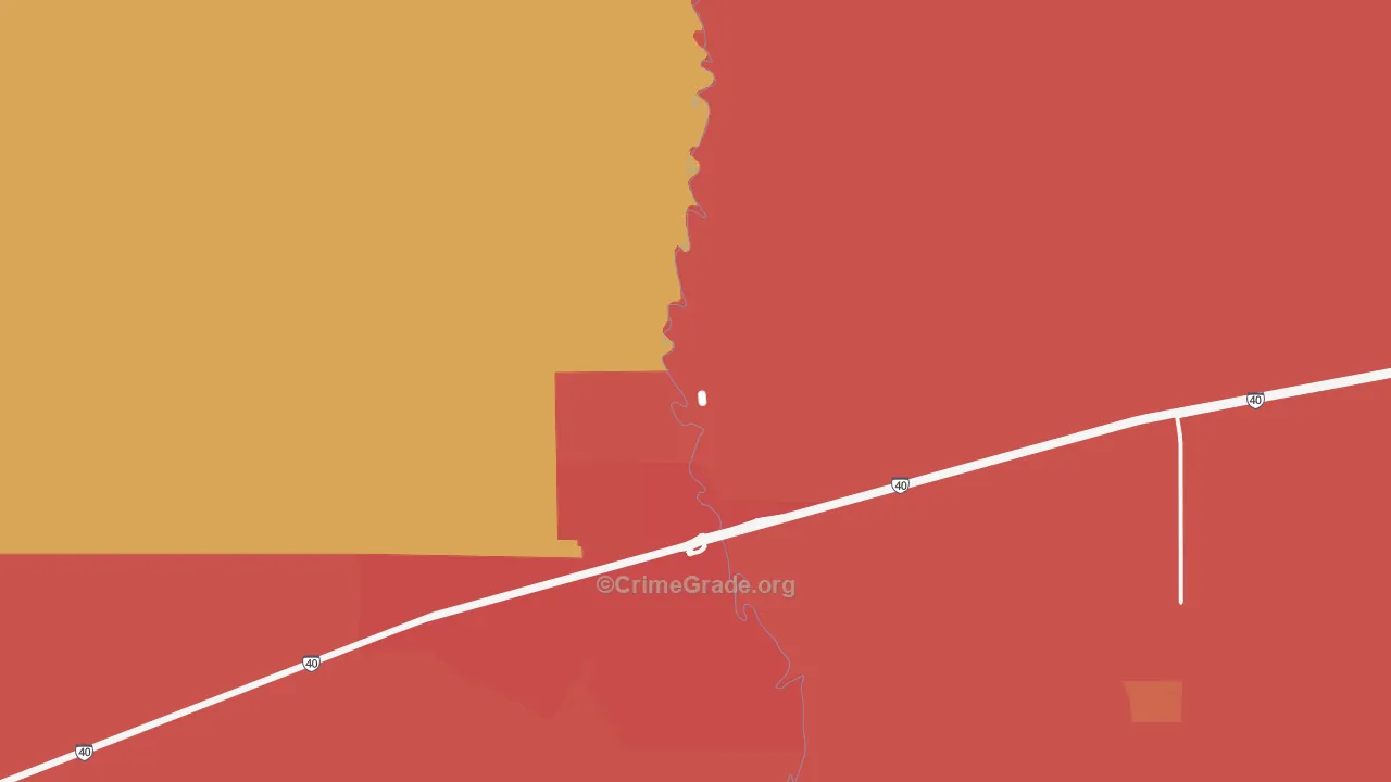 Five Points, NM Map of Assault Rates