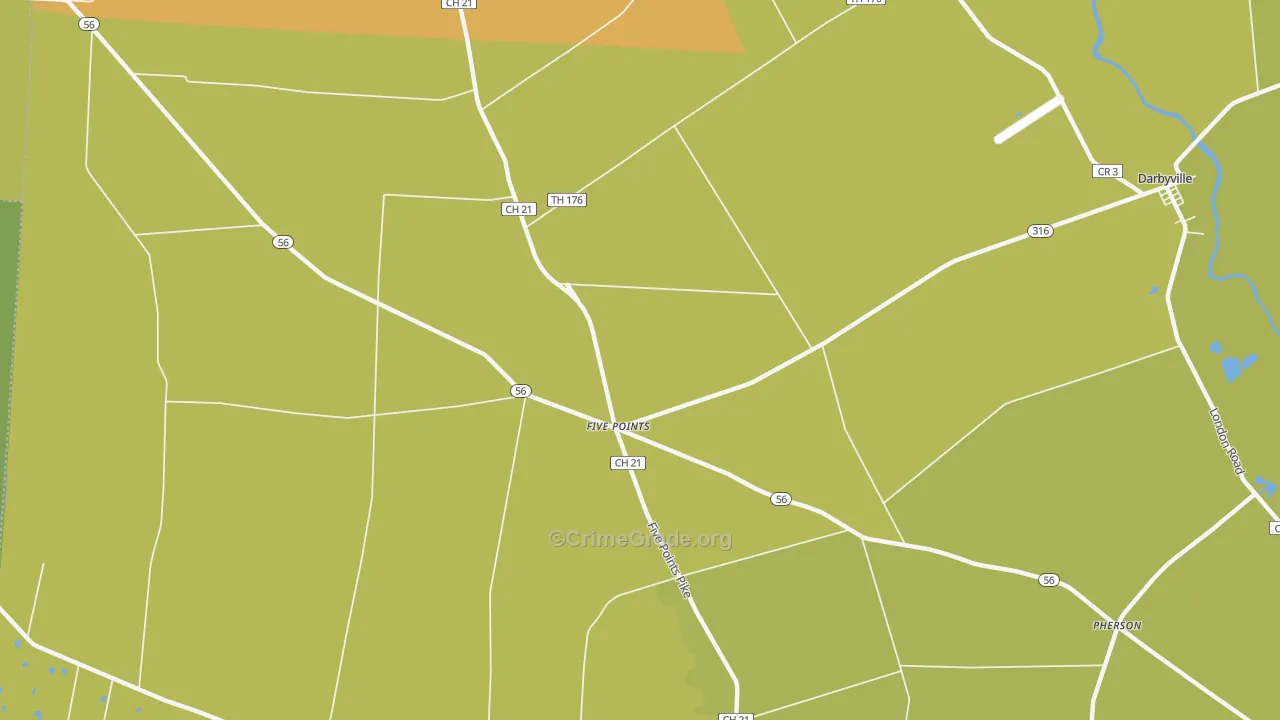 Five Points, OH Map of Assault Rates