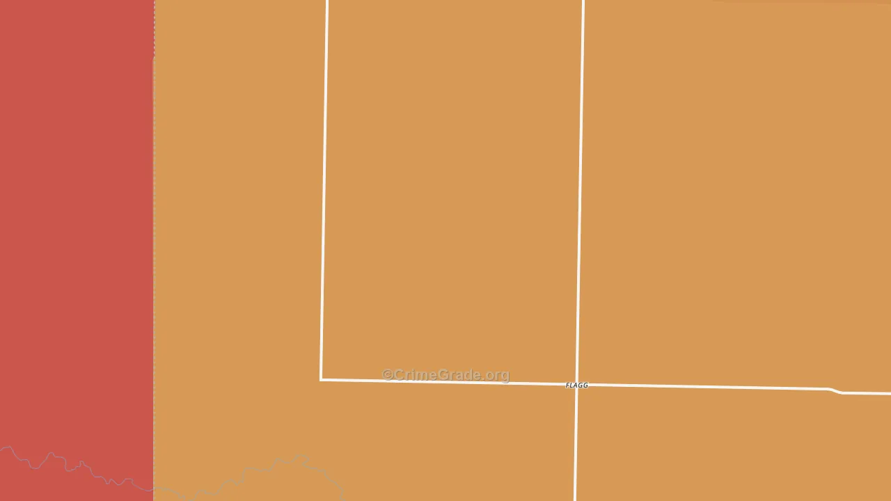 Flagg, TX Map of Assault Rates