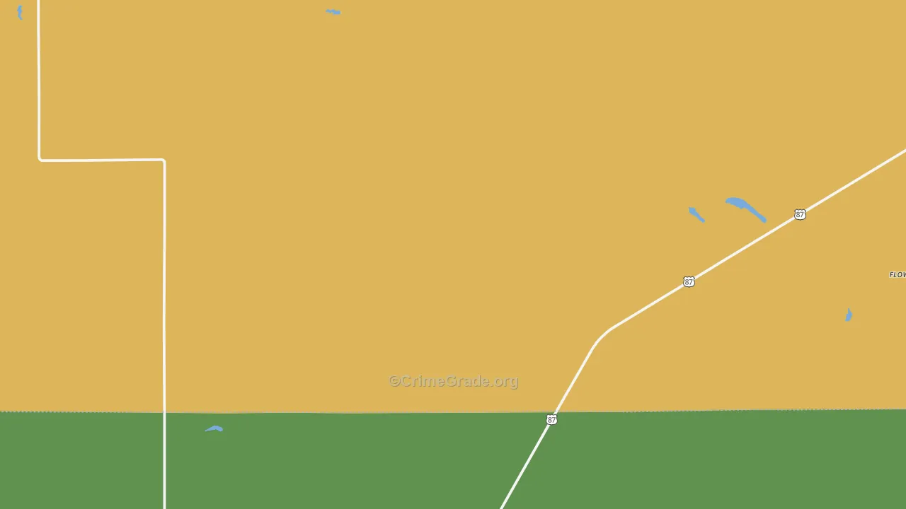 Floweree, MT Map of Assault Rates