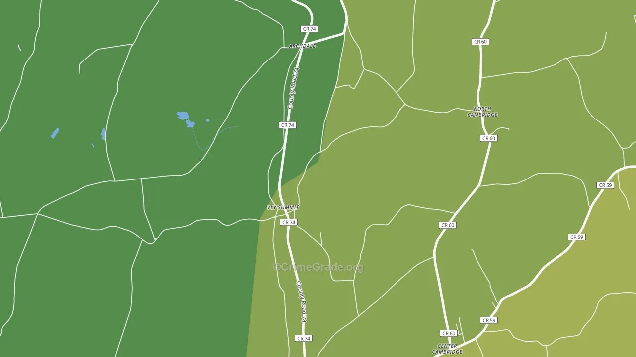 Fly Summit, NY Map of Assault Rates