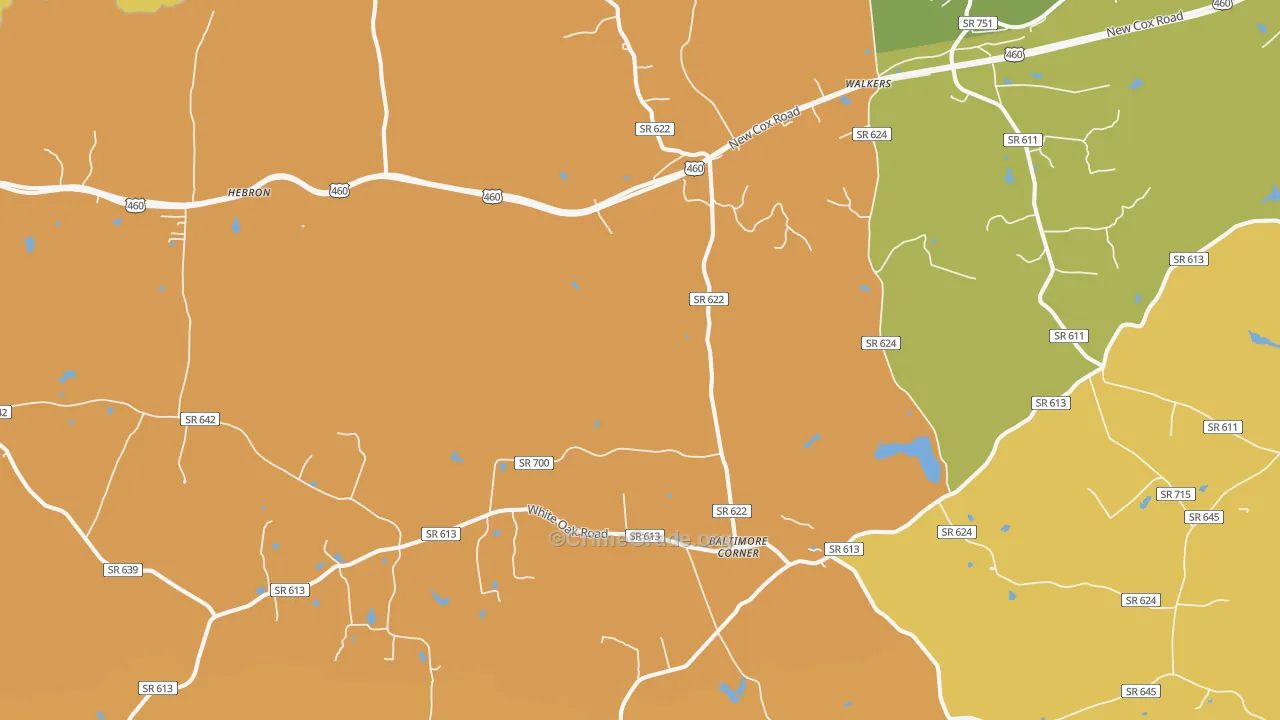 Ford, VA Map of Assault Rates