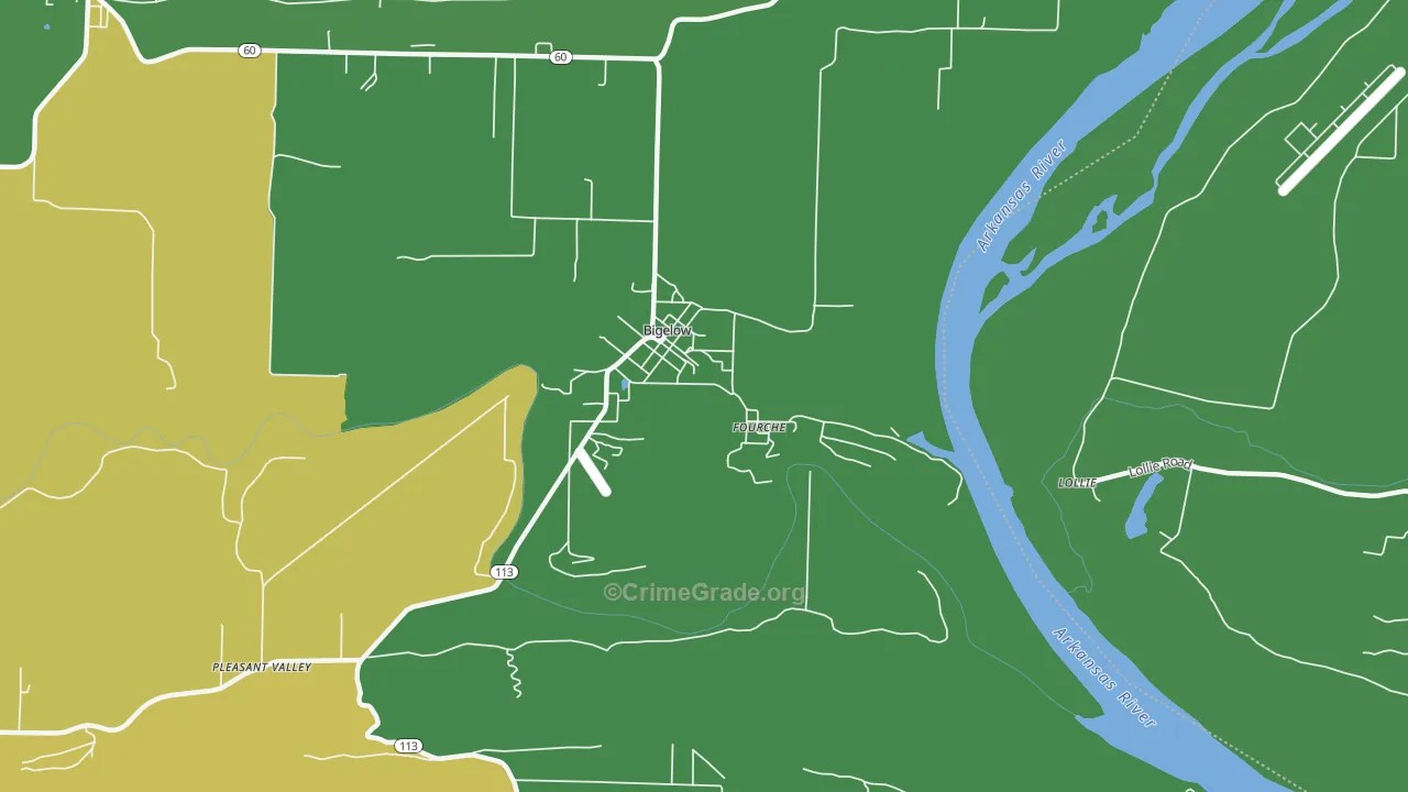 Fourche, AR Map of Assault Rates