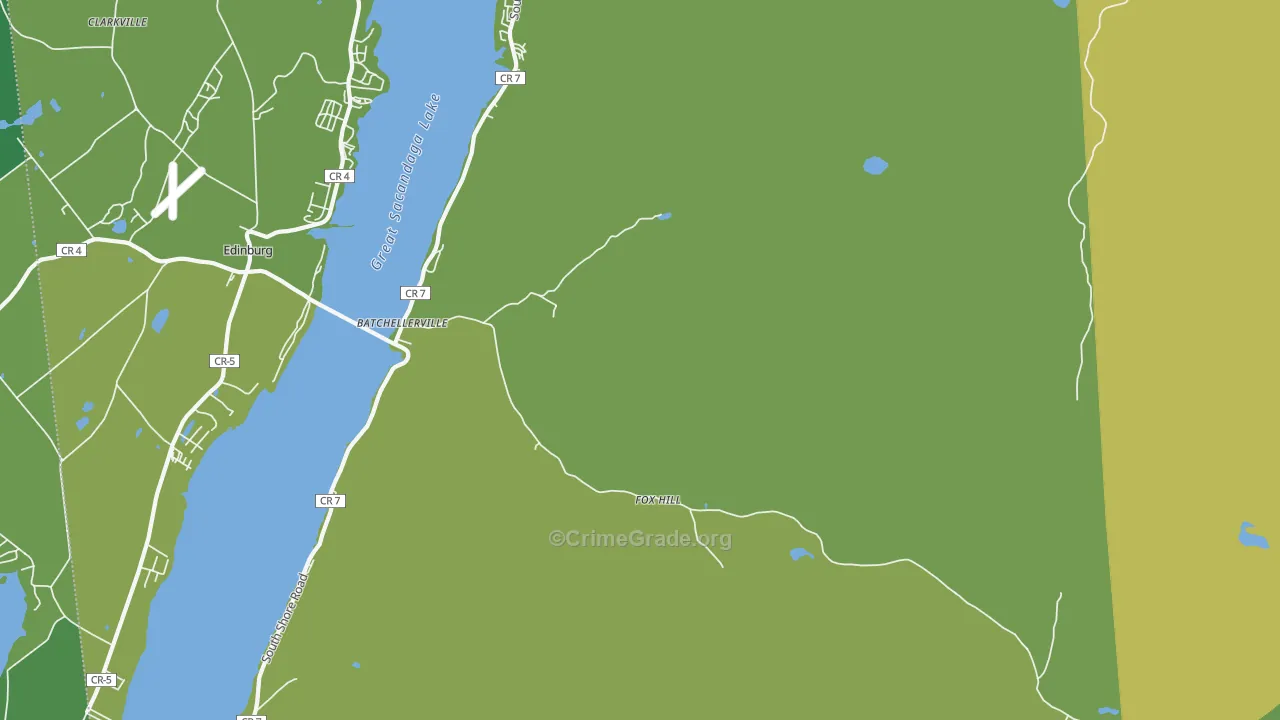 Fox Hill, NY Map of Assault Rates