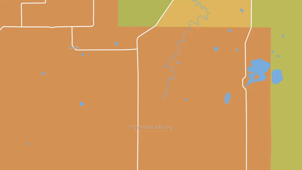 Foxboro, WI Map of Assault Rates