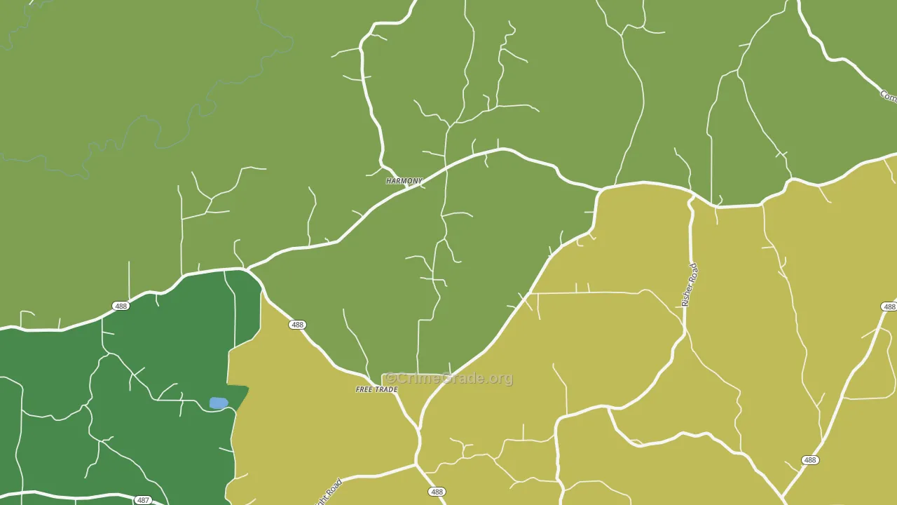 Free Trade, MS Map of Assault Rates