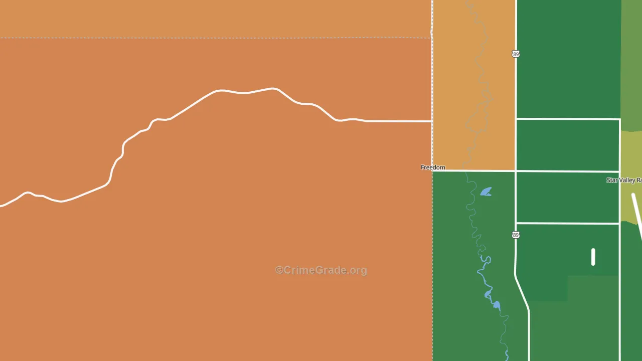Freedom, ID Map of Assault Rates
