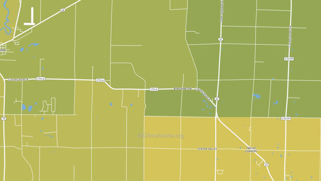 Freedom, WI Map of Assault Rates