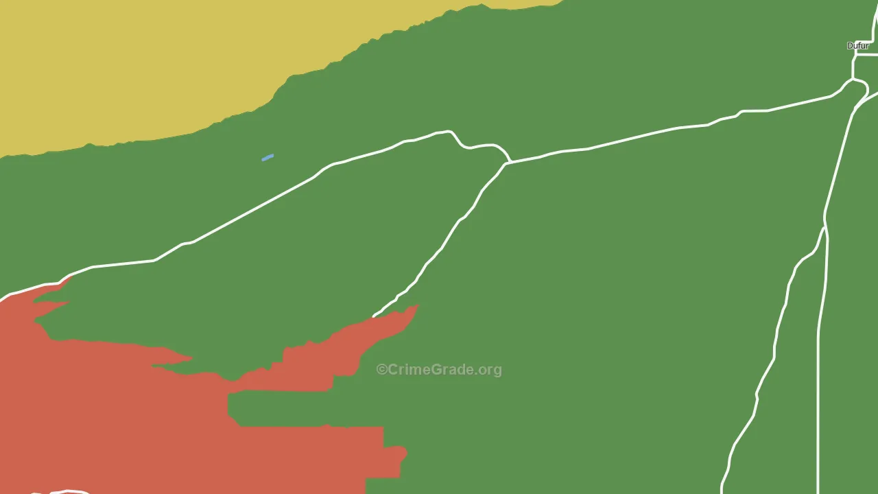 Friend, OR Map of Assault Rates