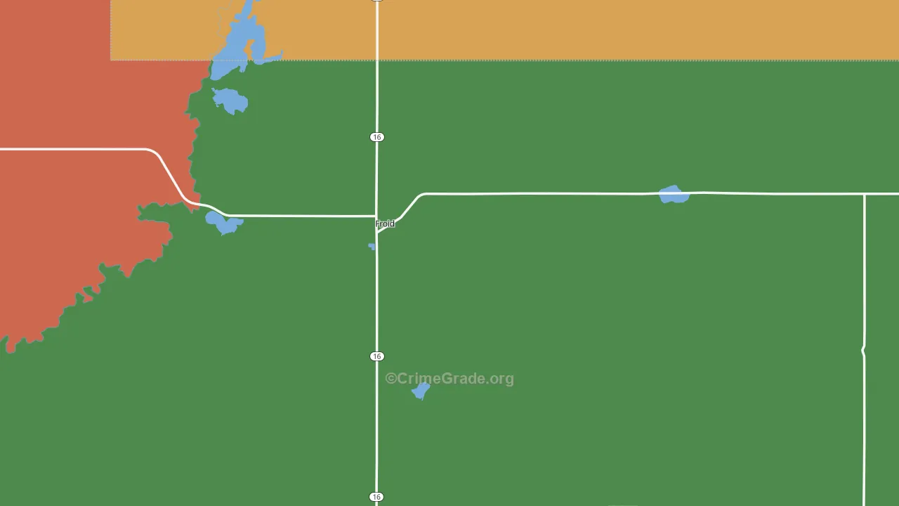 Froid, MT Map of Assault Rates