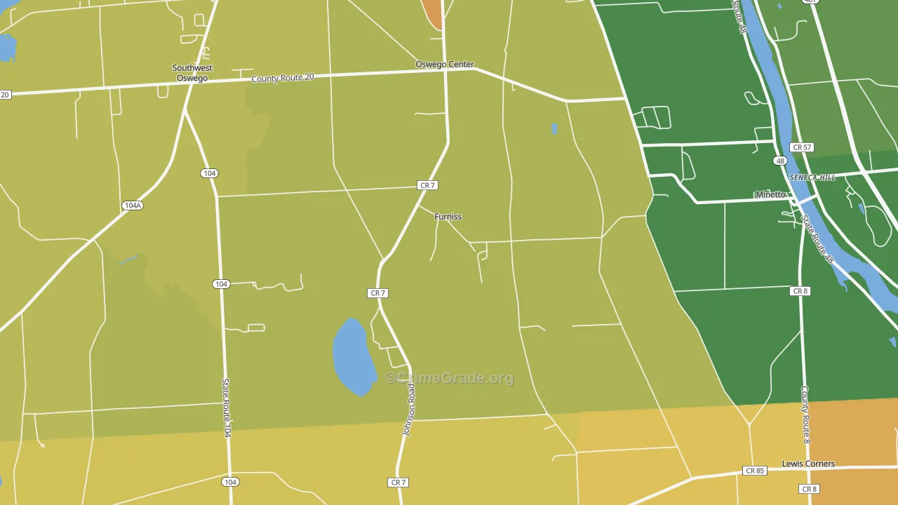Furniss, NY Map of Assault Rates
