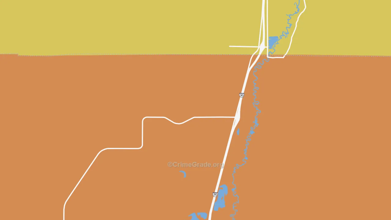 Galen, MT Map of Assault Rates