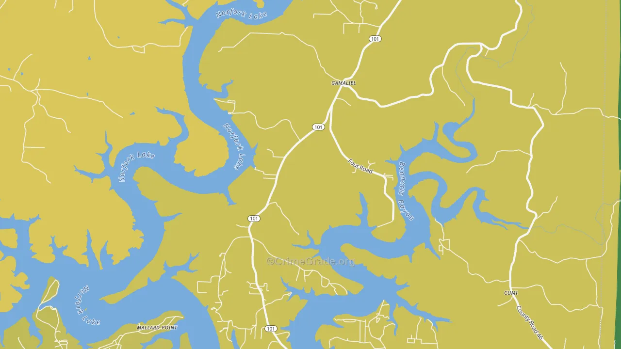 Gamaliel, AR Map of Assault Rates