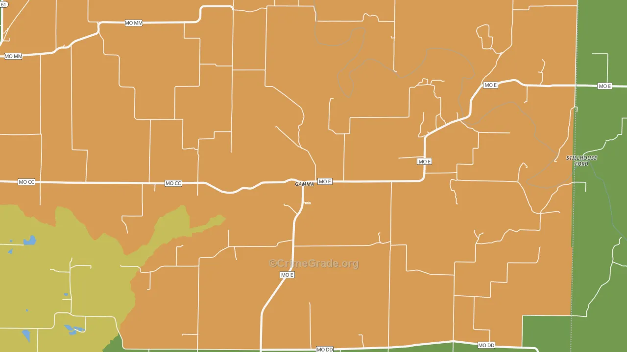 Gamma, MO Map of Assault Rates