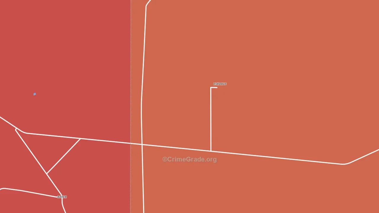 Garrison, UT Map of Assault Rates