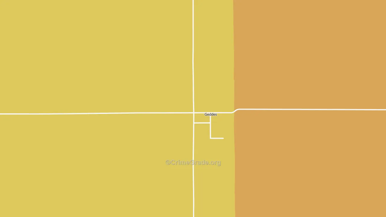 Geddes, SD Map of Assault Rates