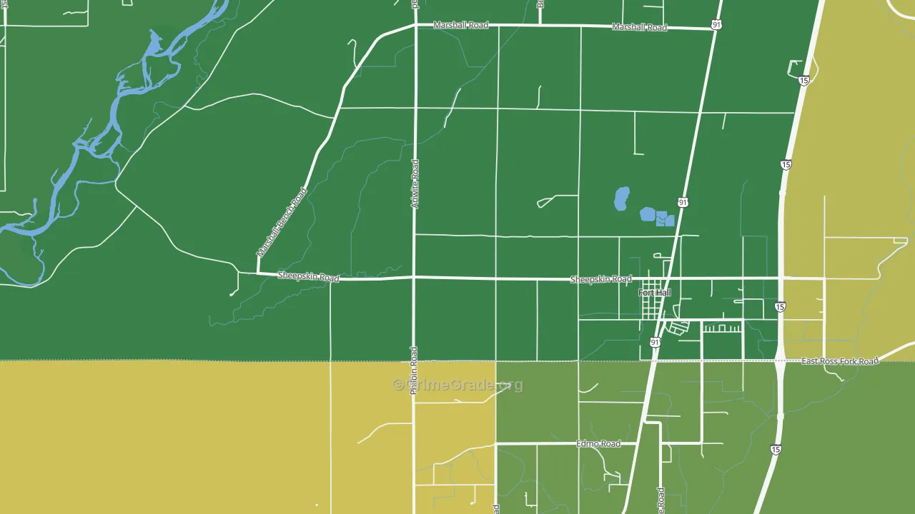 Gibson, ID Map of Assault Rates