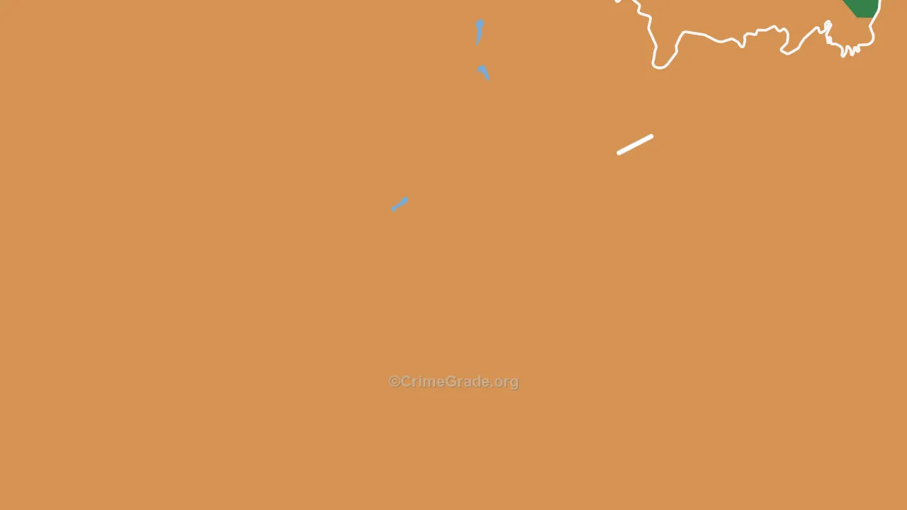 Glade Park, CO Map of Assault Rates