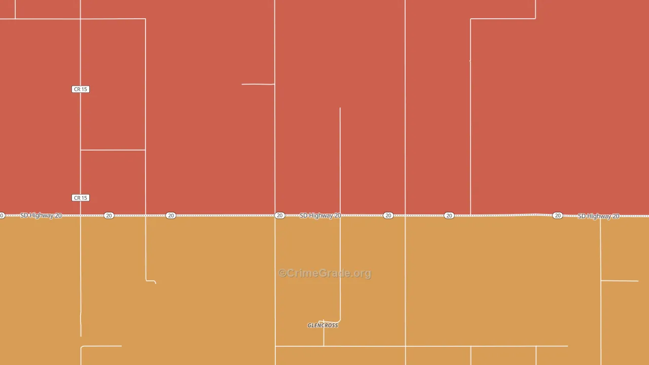 Glencross, SD Map of Assault Rates