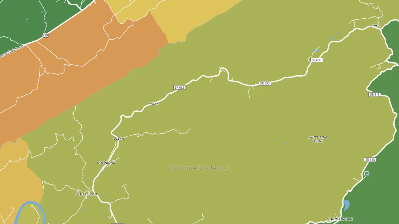 Goldbond, VA Map of Assault Rates